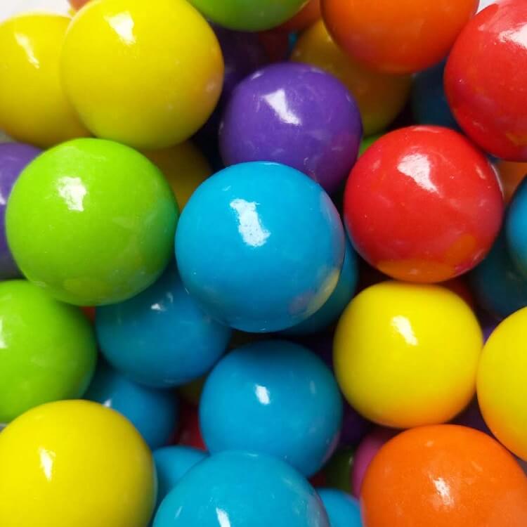 1/2" Assorted Gumballs ~ 2lb Bag  