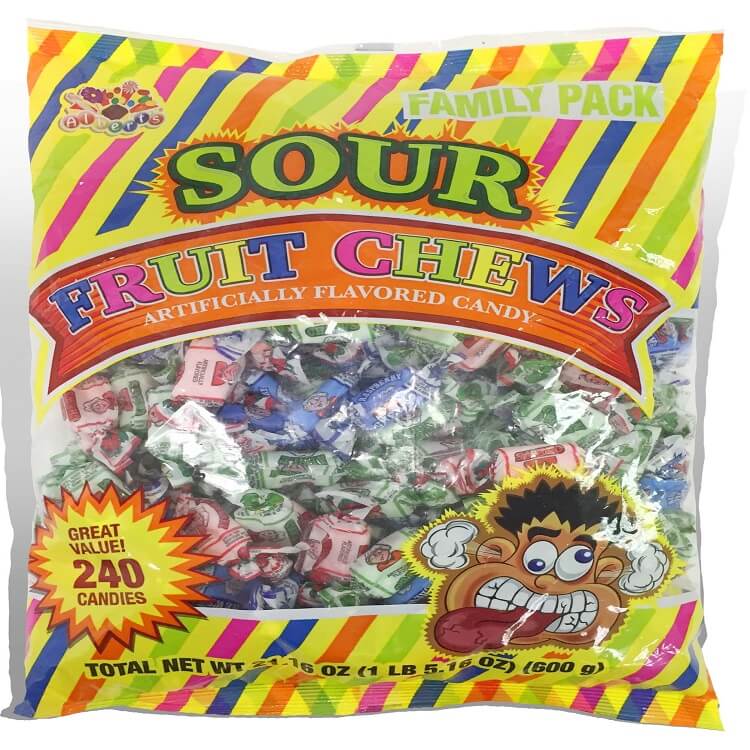 Alberts Sour Fruit Chews  