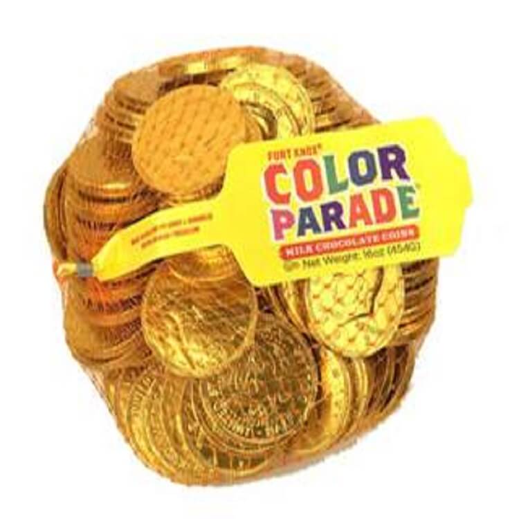 Fort Knox Chocolate Gold Coins 