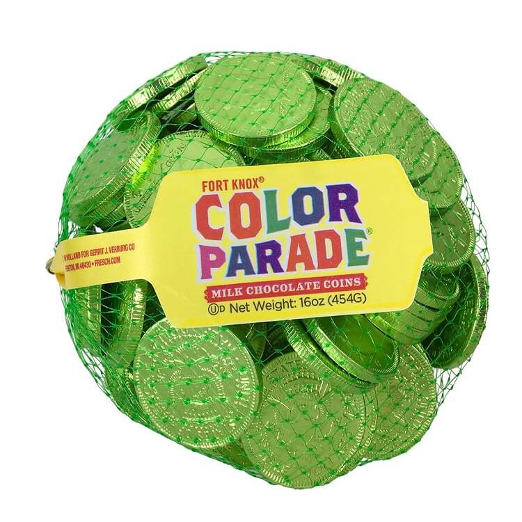 Fort Knox Chocolate Kiwi Coins