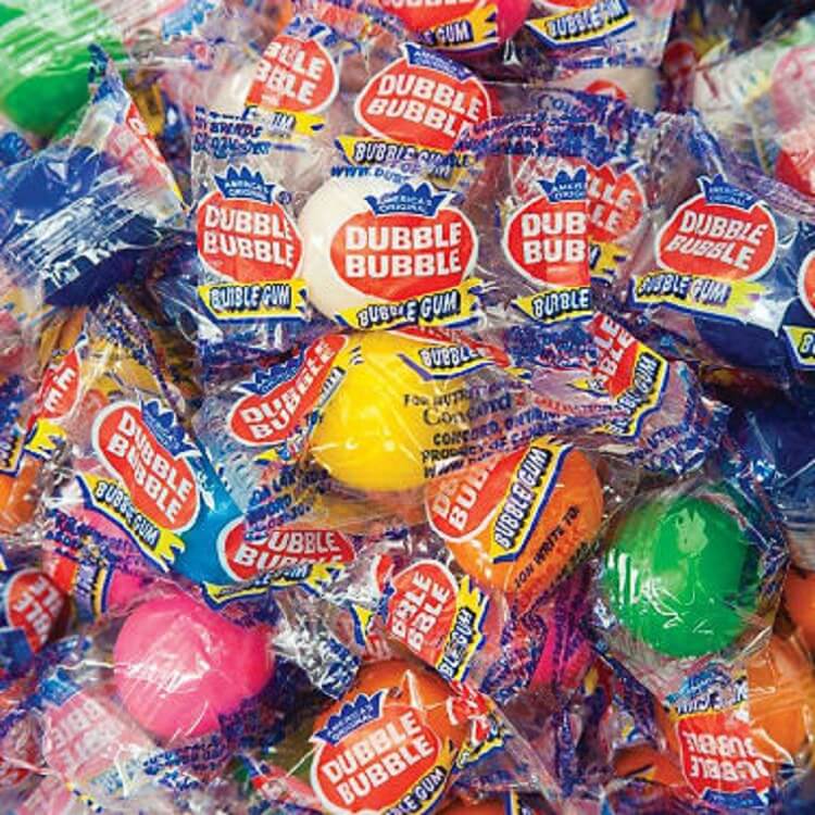 Dubble Bubble Wrapped Gumballs ~ 850 Count 