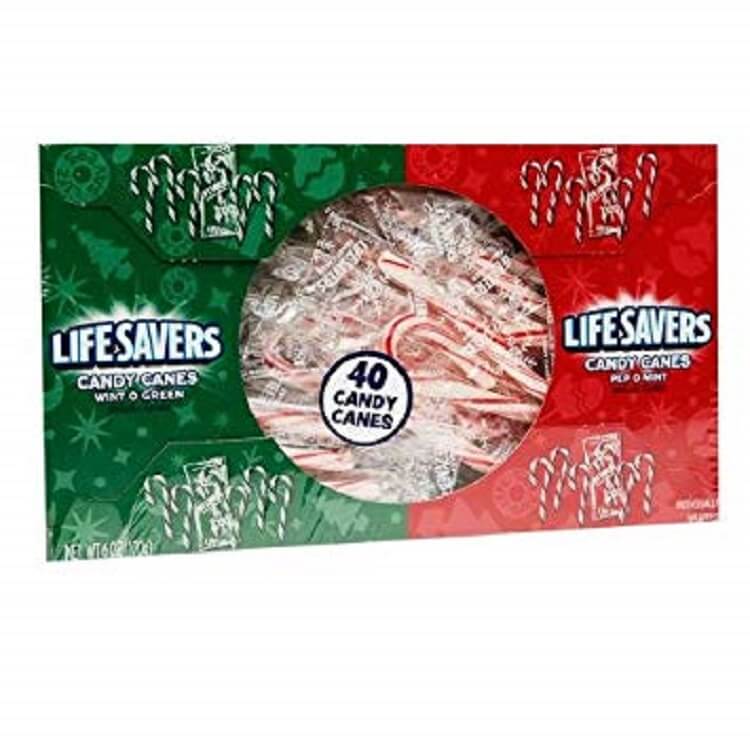 Lifesaver Mini Candy Canes 