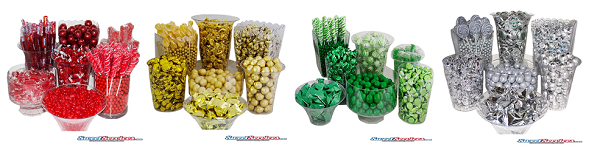 Holiday candy buffet