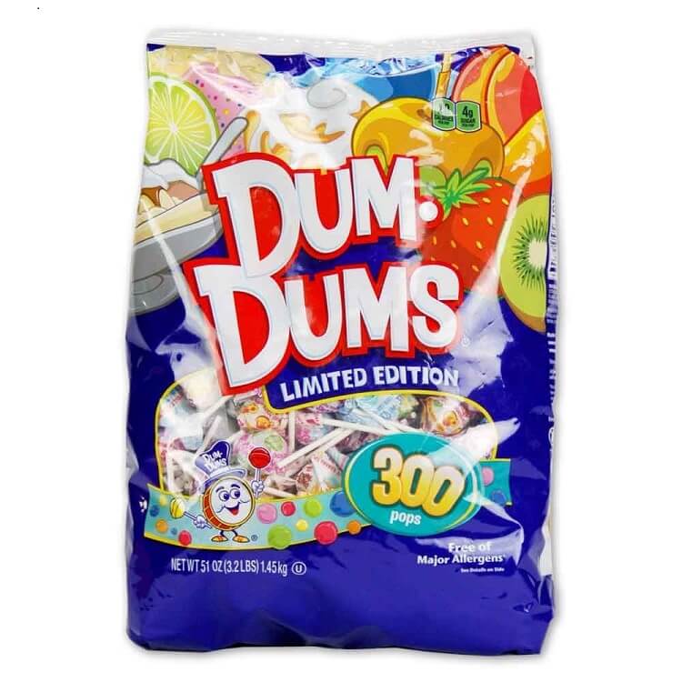 Special Edition Dum Dums 300ct. Bag