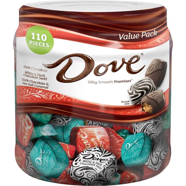Dove Dark Chocolate Assortment