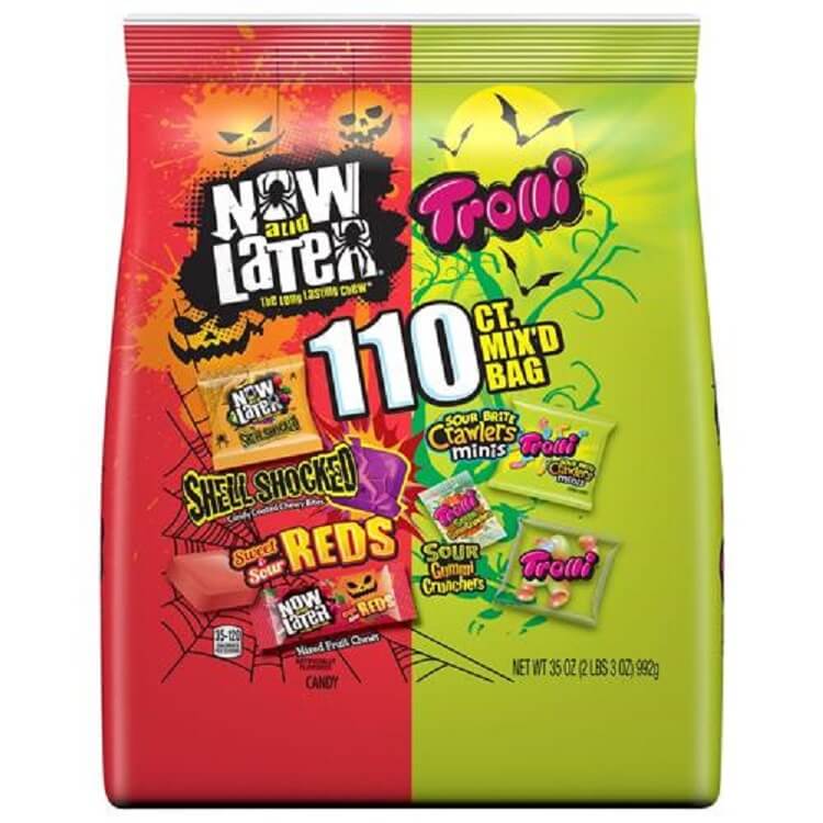 Now and Later and Trolli Mix Bag