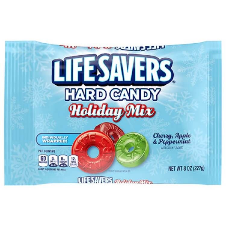 Holiday Lifesavers-12 ~ 8oz Bag