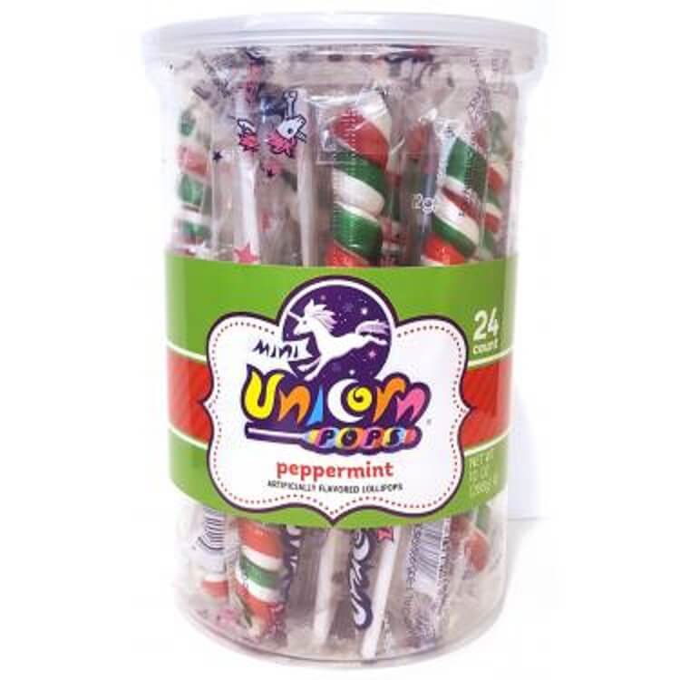 Christmas Mini Unicorn Pops