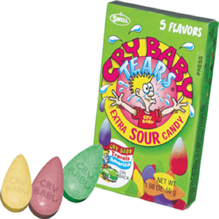Cry Baby Tears Extra Sour Candy