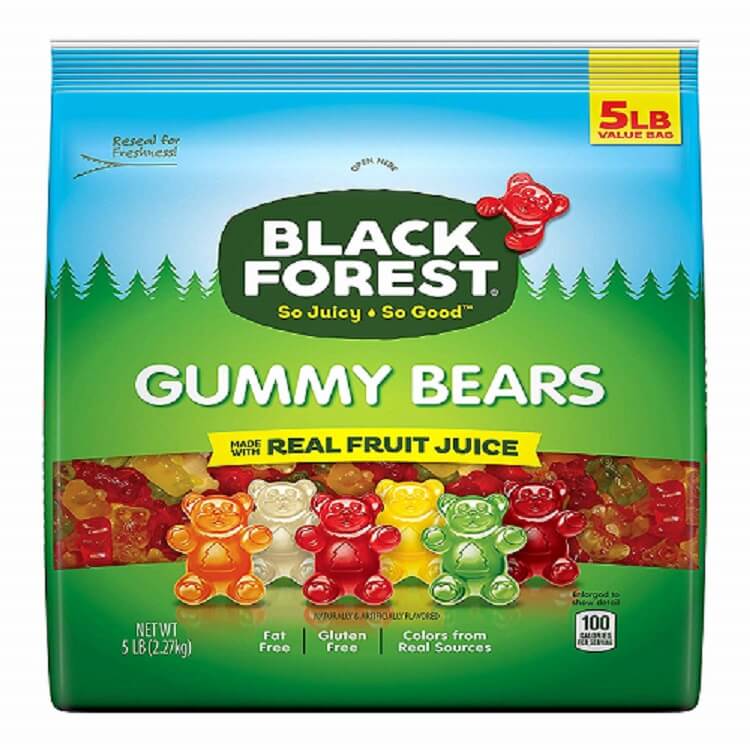 Black Forest Gummy Bears ~ 5lb Bag