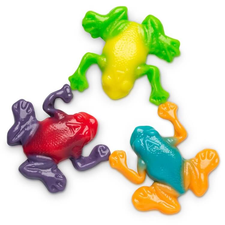 Albanese Gummi Rainforest Frogs