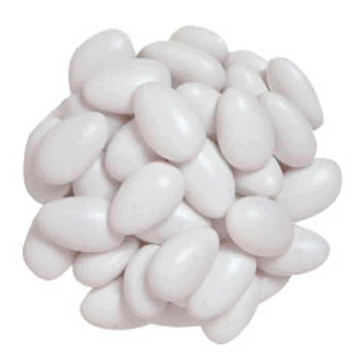 White Jordan Almonds 