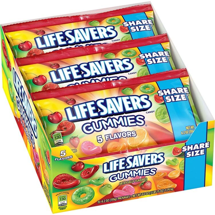 Lifesavers Gummies Share Size
