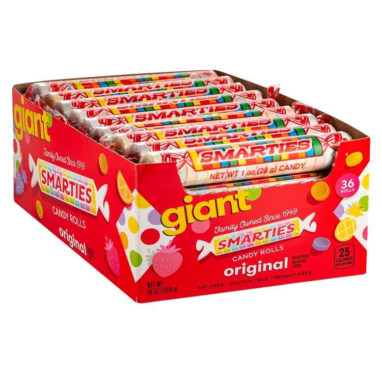 Giant Smarties~36 Rolls