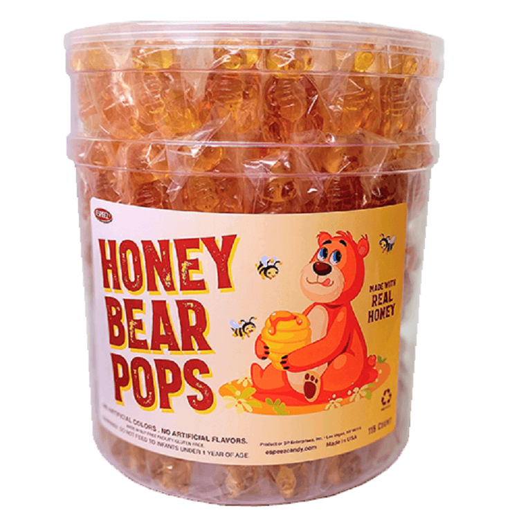 Espeez Honey Bear Pops