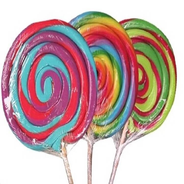 4 3/4" Big Size Lollipops ~ 12 Count   