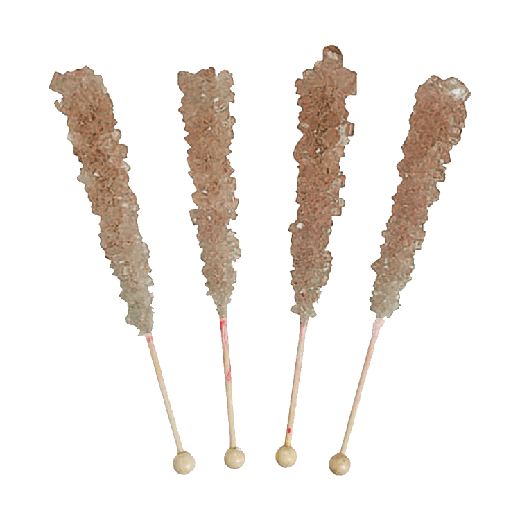 Root Beer Rock Candy Sticks 