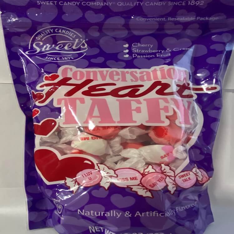 Sweet's Conversation Heart Taffy