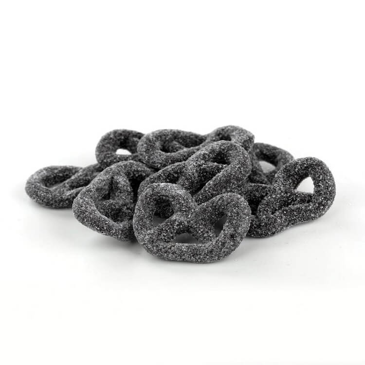 Licorice Jelly Pretzels