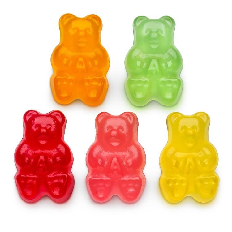 Albanese 5 Natural Flavor Gummi Bears