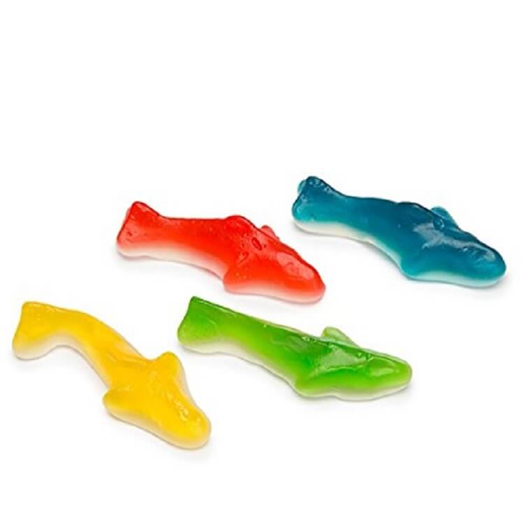 Kervan Assorted Color Gummi Sharks