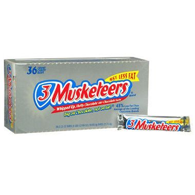 3 Musketeers Candy Bar - 36ct.   