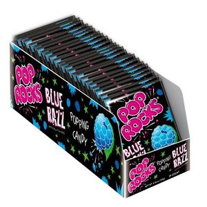Blue Razz Pop Rocks ~ 24 Count