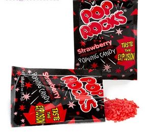 Strawberry Pop Rocks ~ 24 Count