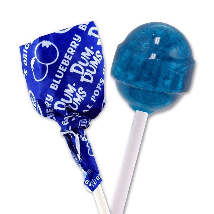 Blue Berry Dum Dum Pops  