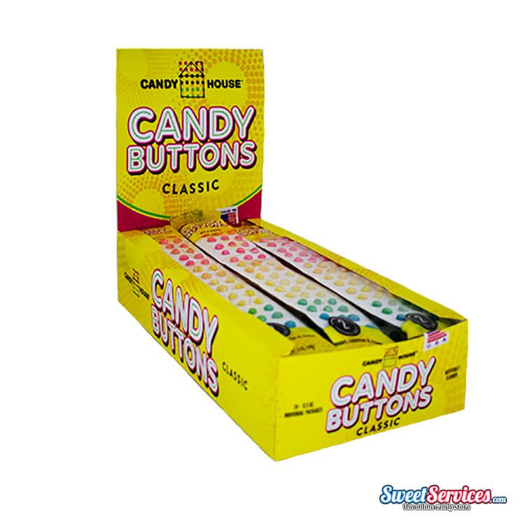 Candy House Candy Buttons ~ 1/24 Strip Case
