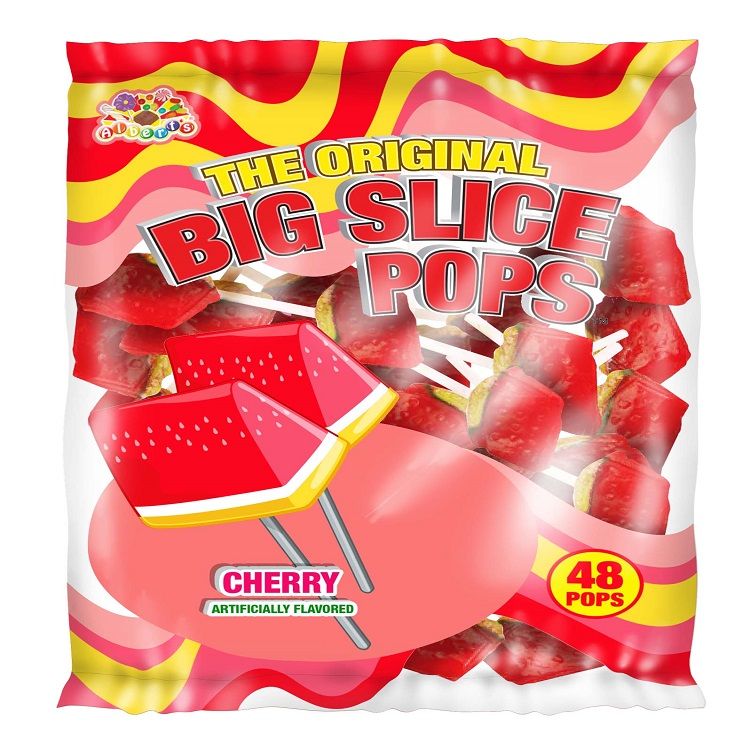 Big Slice Cherry Pop  1~48ct. Bag  
