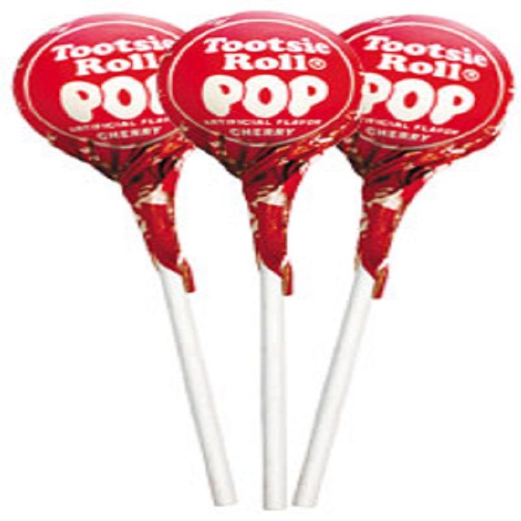 Tootsie Pops - Cherry 50 Count