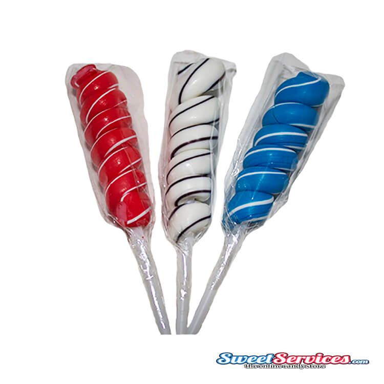Albert's Patriotic Twist Pops ~ 90ct.   