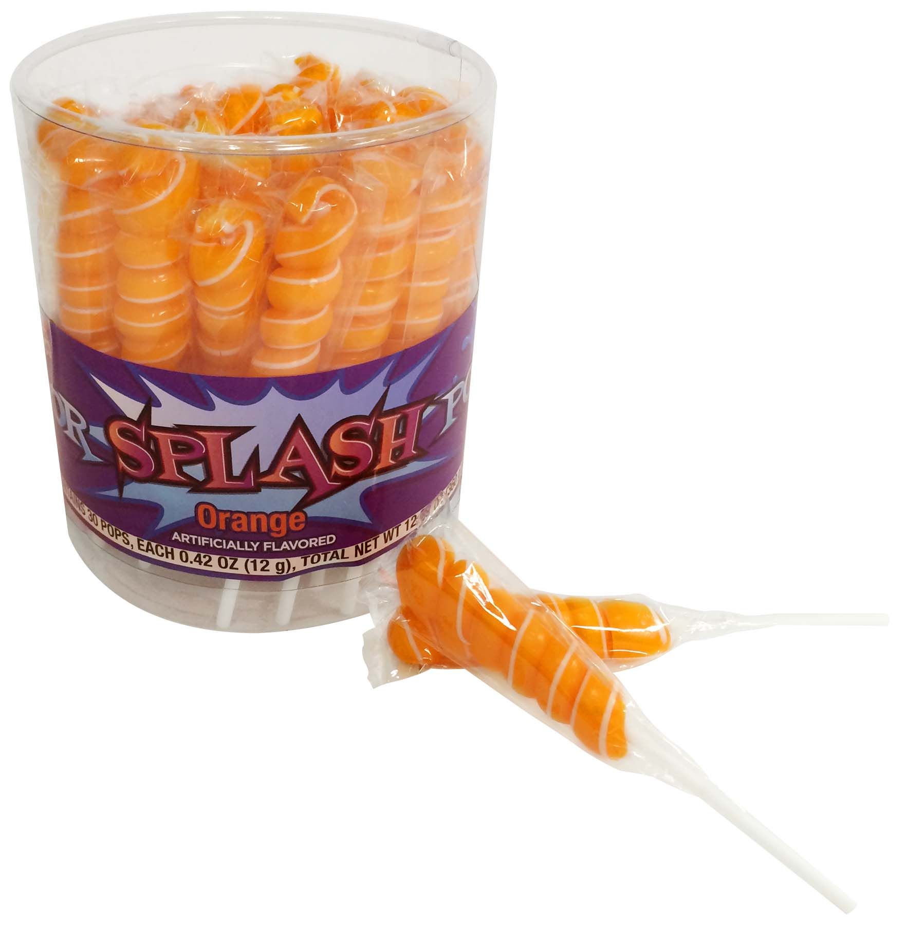 Albert's Orange Twist Pops ~ 30ct.  