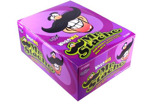 Wack-o-Wax Mr. Stache - 24 Count