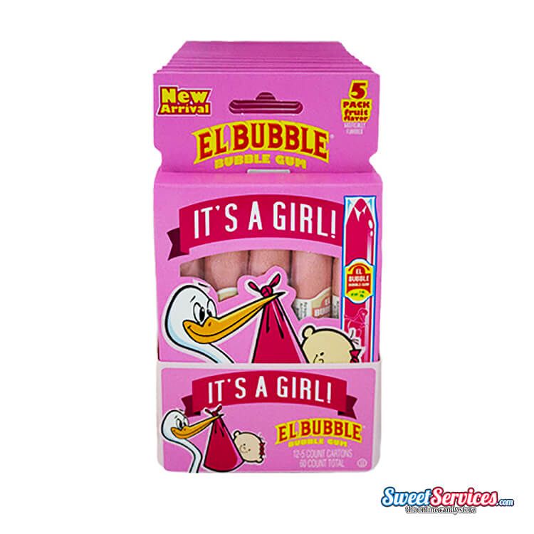 It's a Girl Bubble Gum Cigar
