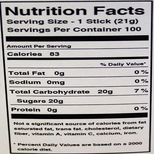 Espeez Blue Raspberry Cube Pop ~ 100 Count 