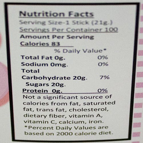 Espeez Bubble Gum Flavored Cube Pop ~ 100 Count