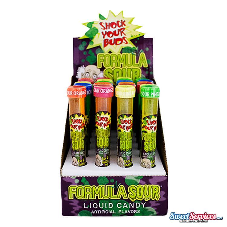 Formula Sour Liquid Candy Test Tubes