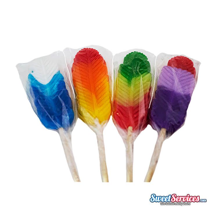 Squire Boone Feather Lollipops