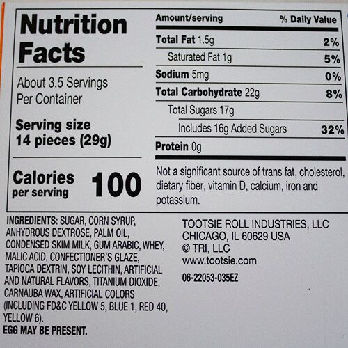 Tootsie Roll Fruit Chews Mini Bites