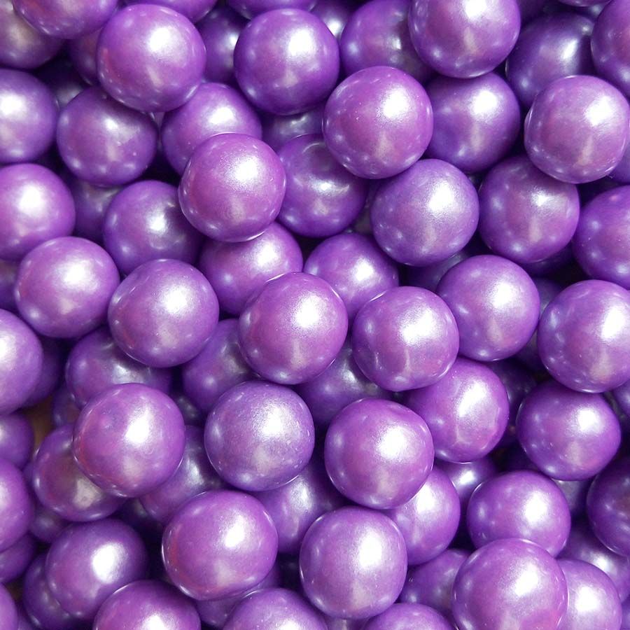 1/2" Pearl Purple Gumballs ~ 2lb Bag  