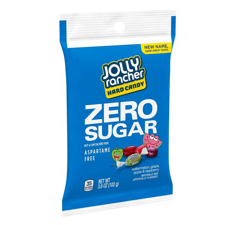 Jolly Rancher Zero Sugar~ 12/3.6oz. Bags