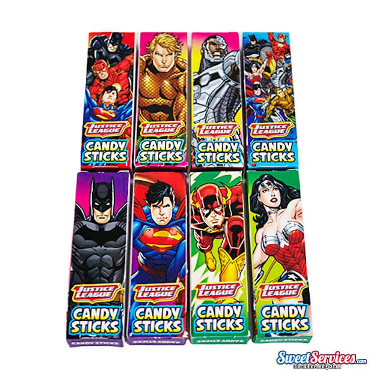Justice League Candy Sticks ~ 101ct.