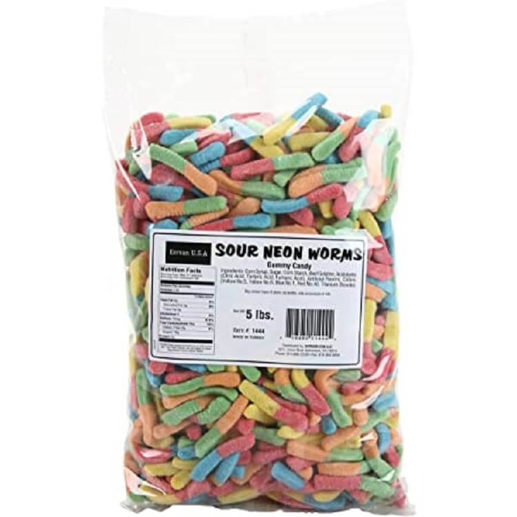 Kervan Neon Sour Worms