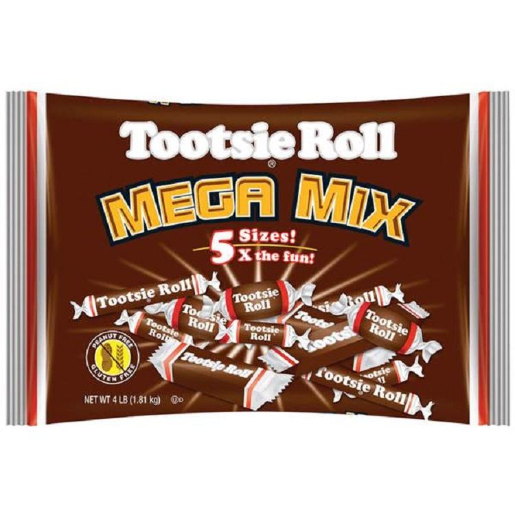 Tootsie Roll Mega Mix ~ 4lb Bag