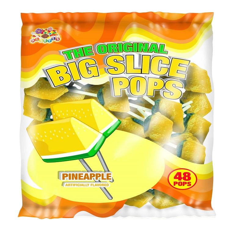 Big Slice Pineapple Pop 1~48ct. Bag
