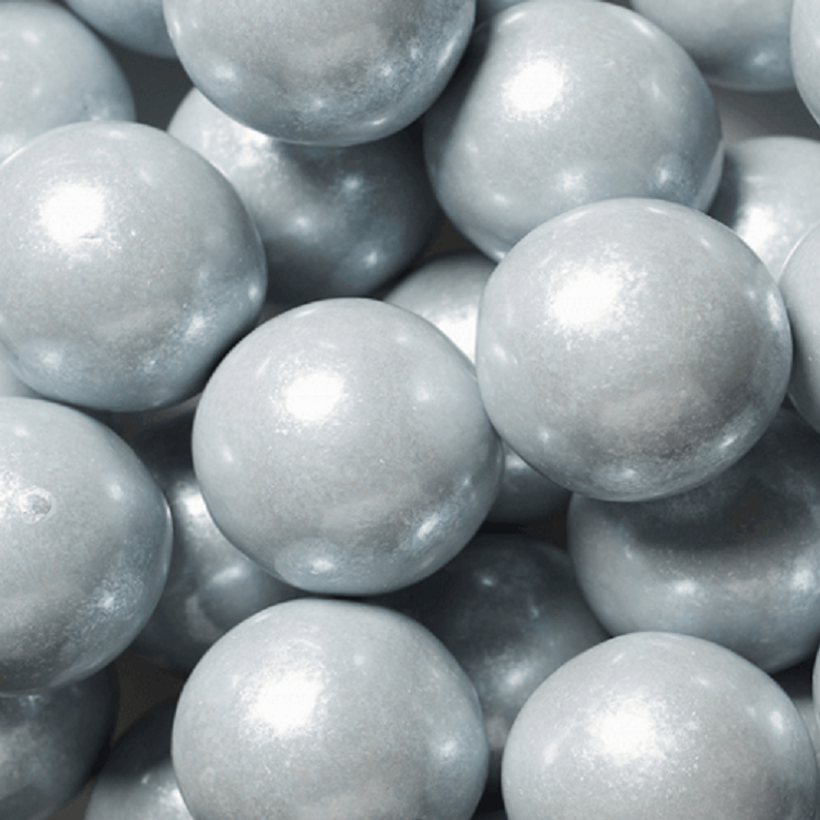 Shimmer Silver Gumballs - 2lbs