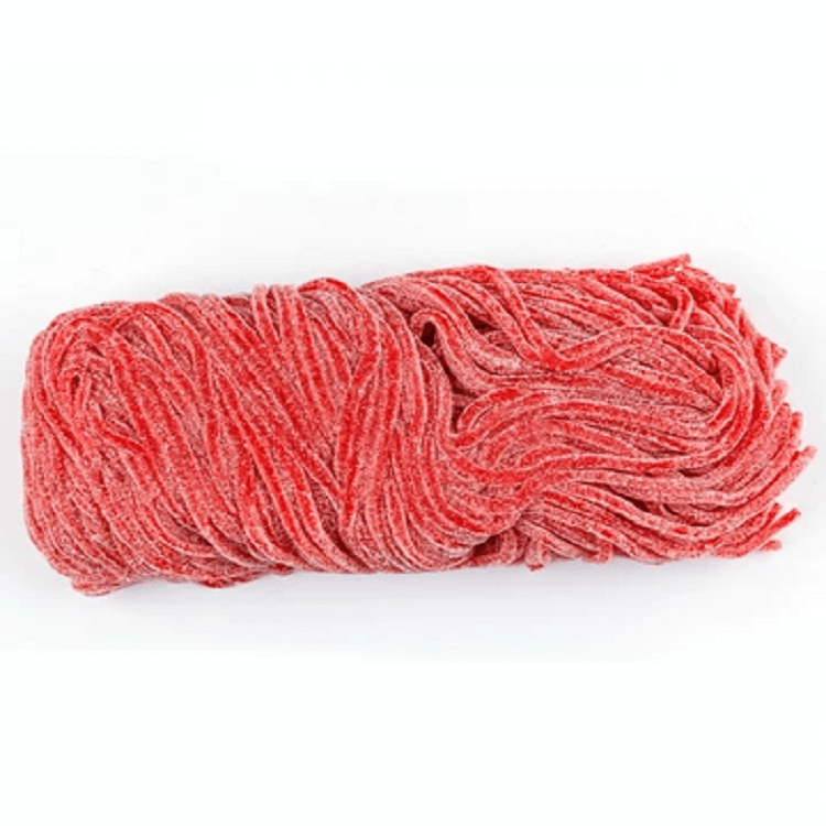 Gustaf's Sour Strawberry Laces - 2lb Bag 