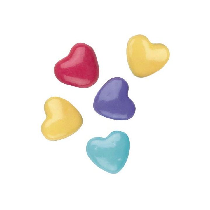 Shimmer Pastel Candy Hearts ~ 2lbs